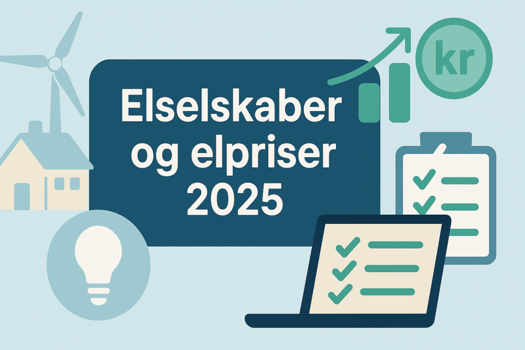 Elselskaber og elpriser 2025 – Se hvem der er billigst