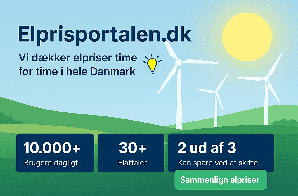 sammenlign elselskaber og elpriser 