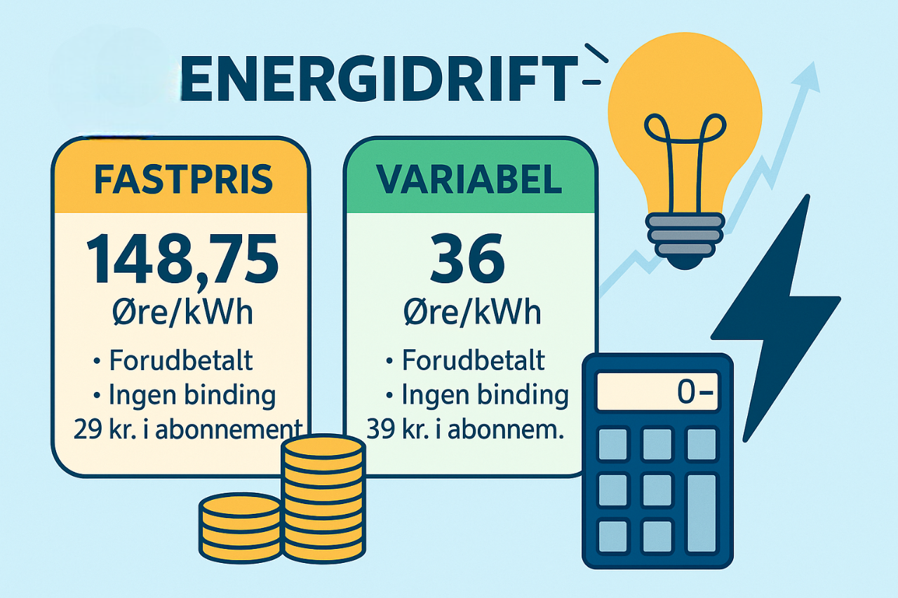 Energidrift priser